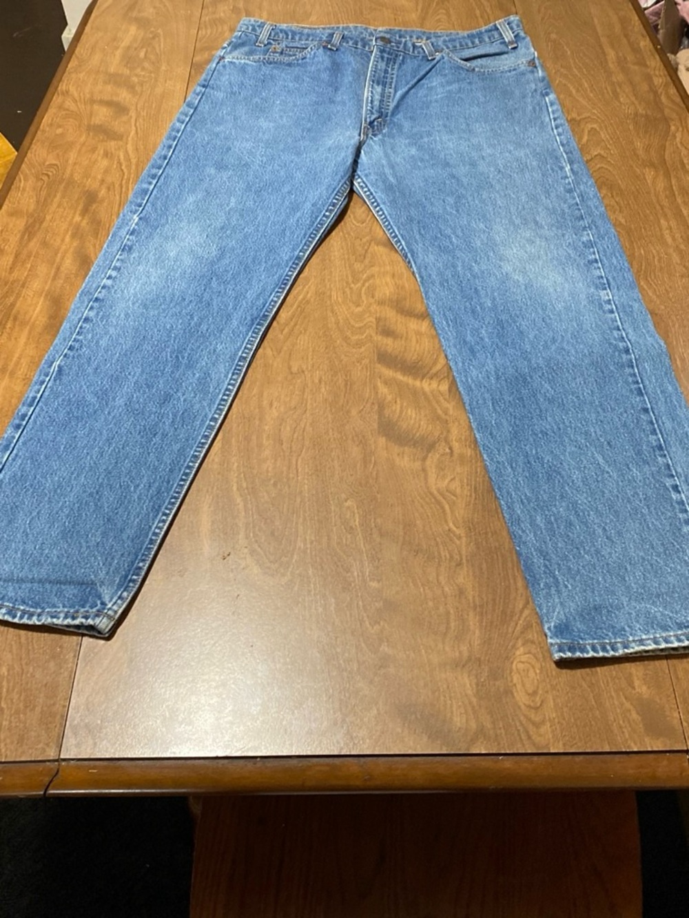 Vintage orange tab Levi's Relaxed Fit Light Blue Denim Jeans